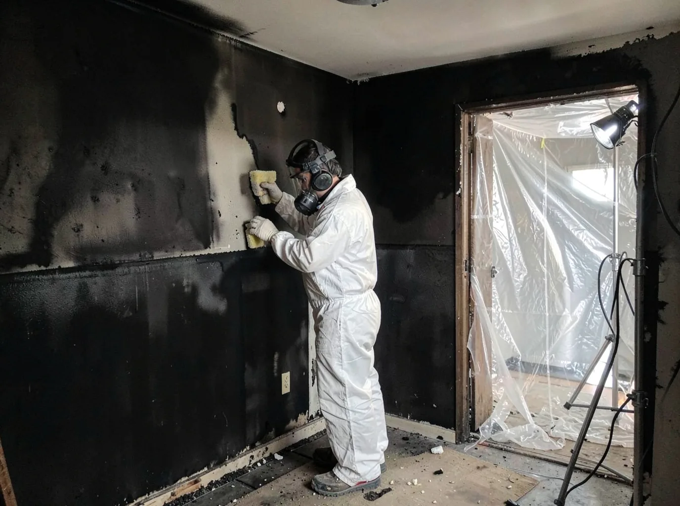 Fire Damage Restoration company in Morristown, SD